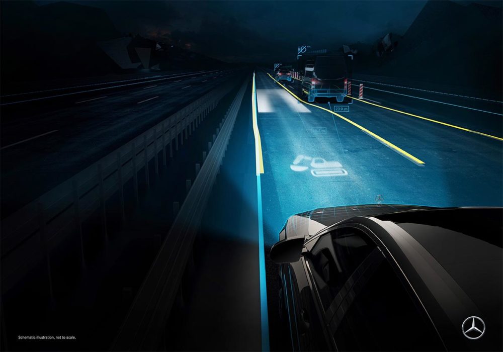 Mercedes S-Klasse Digital Light