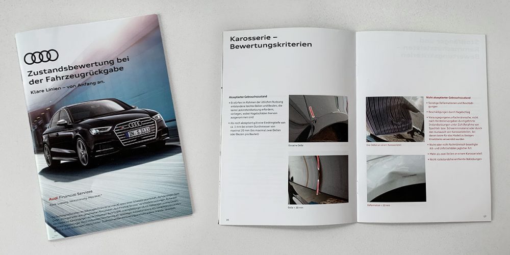 Zustandsbewertung Fahrzeugrückgabe