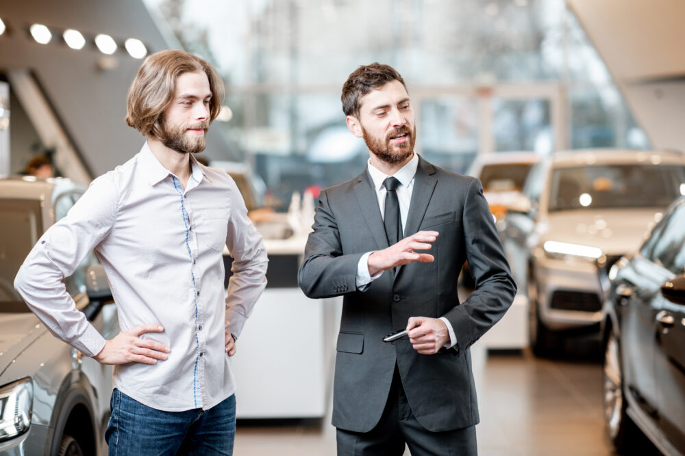 Leasingauto abholen